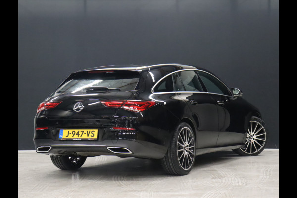 Mercedes-Benz CLA-Klasse Shooting Brake 180 Business Solution Luxury Line [SFEERVERLICHTING, CAMERA, VOL LEDER, STOELVERWARMING, BLUETOOTH, NAVIGATIE, CRUISE, CLIMATE, NIEUWSTAAT]