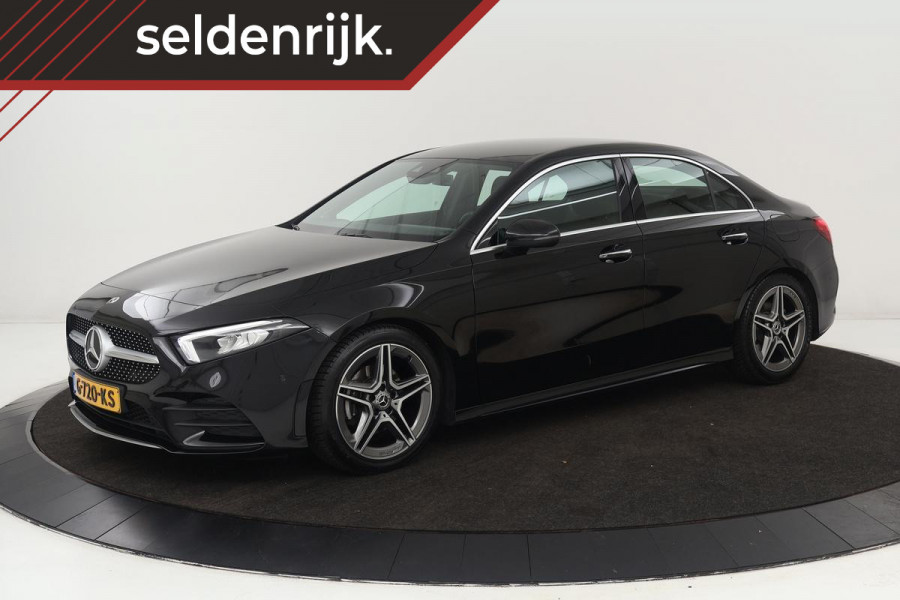 Mercedes-Benz A-Klasse 200 Launch Edition Premium | AMG Line | Burmester Sound | Stoelverwarming | Full LED | Sfeerverlichting | DAB | Camera | Widescreen | Leder/Alcantara | Park Assist | Navigatie