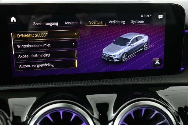 Mercedes-Benz A-Klasse 200 Launch Edition Premium | AMG Line | Burmester Sound | Stoelverwarming | Full LED | Sfeerverlichting | DAB | Camera | Widescreen | Leder/Alcantara | Park Assist | Navigatie