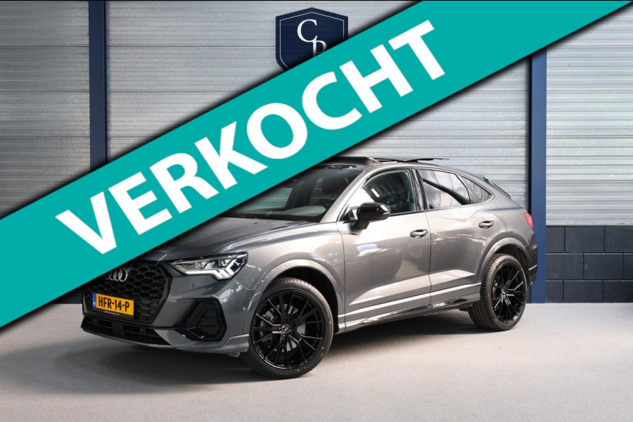 Audi Q3 Sportback 45 TFSI quattro 3x S-line LED/VIRTUAL/SFEER/PANO/ALCANTARA+S.VERWARMING/B&O/20"LMV/CAM/LINE/ACC/12 MND GARANTIE!