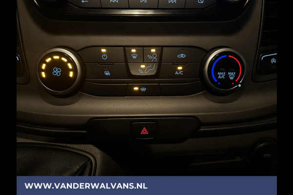 Ford Transit Custom 2.0 TDCI 131pk L2H1 Euro6 Airco | LED | Android Auto | Cruisecontrol | Parkeersensoren | Verwarmde voorruit Bijrijdersbank, 2800kg trekvermogen