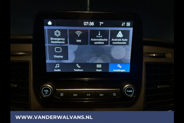 Ford Transit Custom 2.0 TDCI 131pk L2H1 Euro6 Airco | LED | Android Auto | Cruisecontrol | Parkeersensoren | Verwarmde voorruit Bijrijdersbank, 2800kg trekvermogen