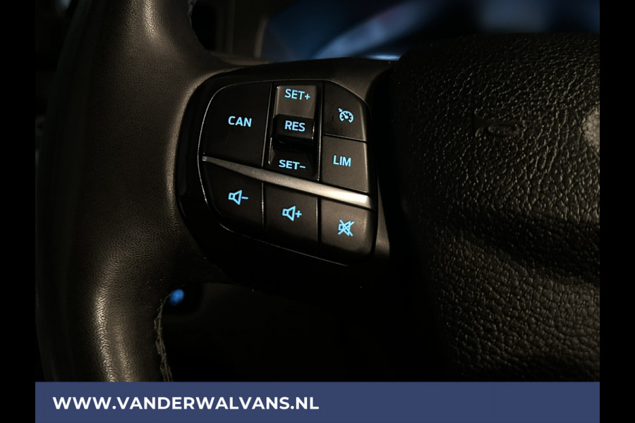 Ford Transit Custom 2.0 TDCI 131pk L2H1 Euro6 Airco | LED | Android Auto | Cruisecontrol | Parkeersensoren | Verwarmde voorruit Bijrijdersbank, 2800kg trekvermogen