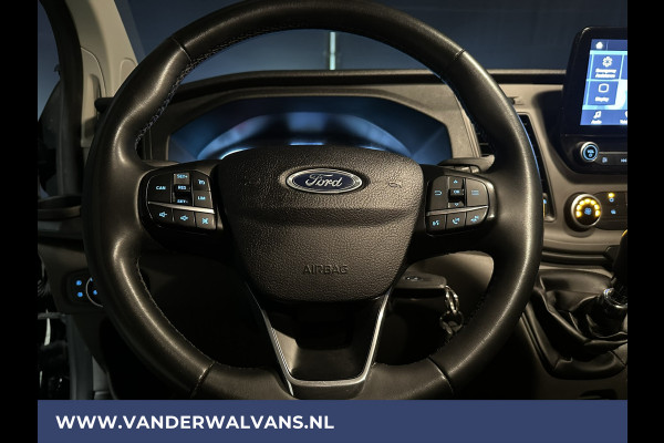 Ford Transit Custom 2.0 TDCI 131pk L2H1 Euro6 Airco | LED | Android Auto | Cruisecontrol | Parkeersensoren | Verwarmde voorruit Bijrijdersbank, 2800kg trekvermogen