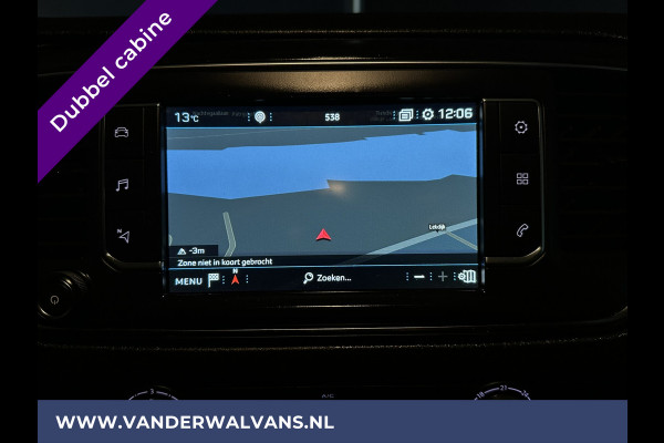 Peugeot Expert 2.0 BlueHDI 123pk Dubbele Cabine L3H1 Euro6 Airco | 6-Zits | Navigatie | Camera Apple Carplay, Android Auto, Cruisecontrol, 2500kg Trekhaak, Sidebars, Parkeersensoren