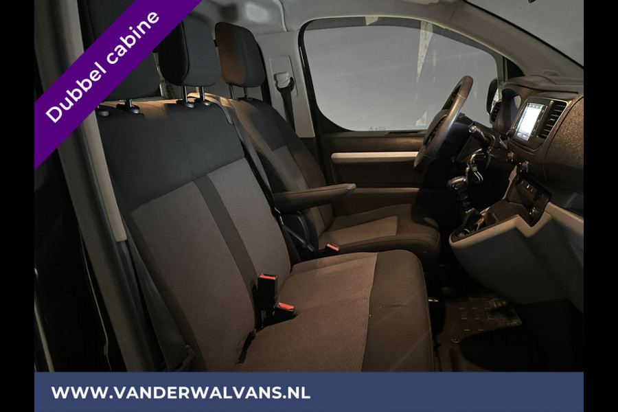 Peugeot Expert 2.0 BlueHDI 123pk Dubbele Cabine L3H1 Euro6 Airco | 6-Zits | Navigatie | Camera Apple Carplay, Android Auto, Cruisecontrol, 2500kg Trekhaak, Sidebars, Parkeersensoren