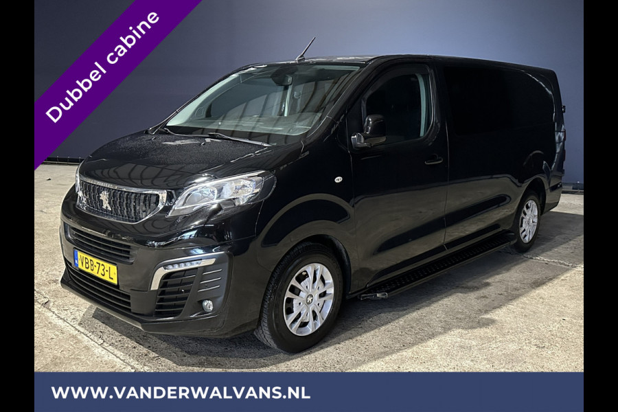 Peugeot Expert 2.0 BlueHDI 123pk Dubbele Cabine L3H1 Euro6 Airco | 6-Zits | Navigatie | Camera Apple Carplay, Android Auto, Cruisecontrol, 2500kg Trekhaak, Sidebars, Parkeersensoren