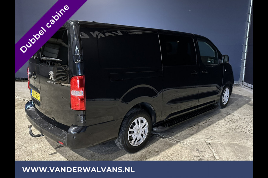 Peugeot Expert 2.0 BlueHDI 123pk Dubbele Cabine L3H1 Euro6 Airco | 6-Zits | Navigatie | Camera Apple Carplay, Android Auto, Cruisecontrol, 2500kg Trekhaak, Sidebars, Parkeersensoren