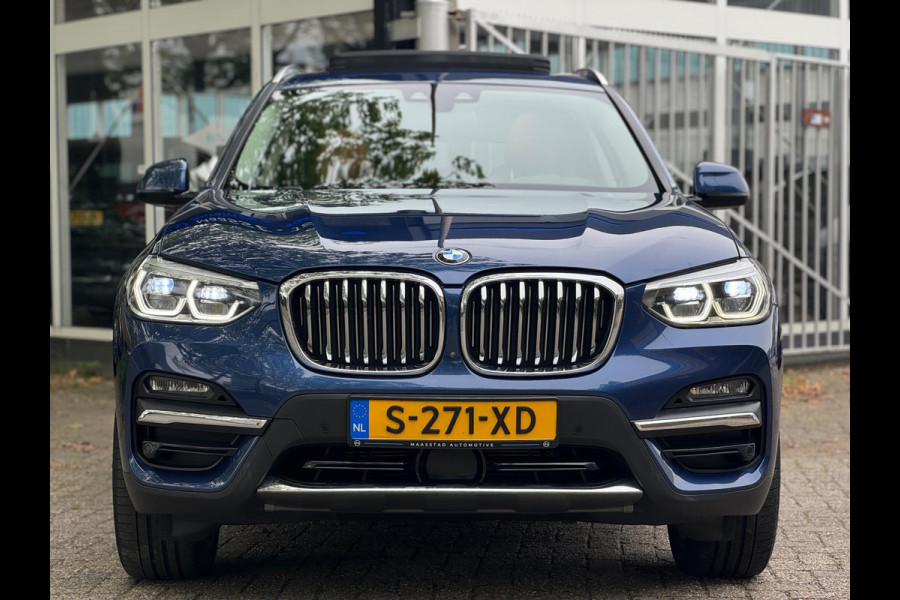 BMW X3 INC BTW! eDrive Panorama Adaptive cruise Digitaldash 360 cam Plug-in Hyb Sfeerverlichting Nieuwstaat Voloptie Stuurverwarm