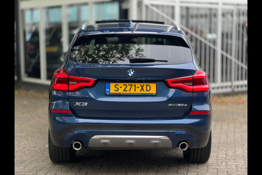 BMW X3 INC BTW! eDrive Panorama Adaptive cruise Digitaldash 360 cam Plug-in Hyb Sfeerverlichting Nieuwstaat Voloptie Stuurverwarm