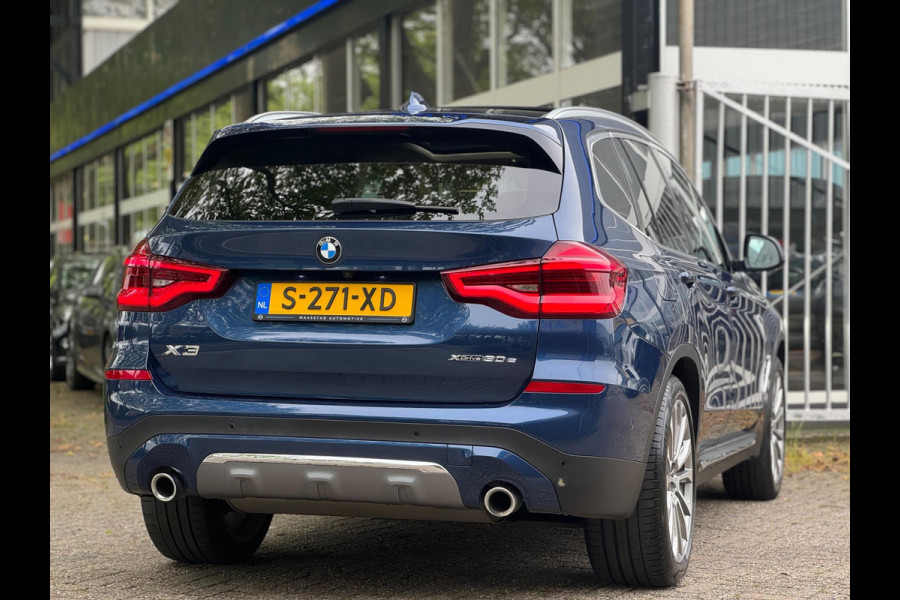 BMW X3 INC BTW! eDrive Panorama Adaptive cruise Digitaldash 360 cam Plug-in Hyb Sfeerverlichting Nieuwstaat Voloptie Stuurverwarm