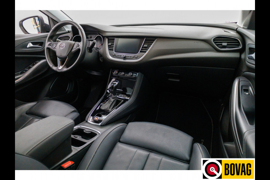 Opel Grandland X 1.2 Turbo 130 PK Business Executive | Leer | Panoramadak,| Stoelverwarming | Apple carplay, Elec klep, Elec. stoelen met geheugen, Stoelverw, Stoelkoeling