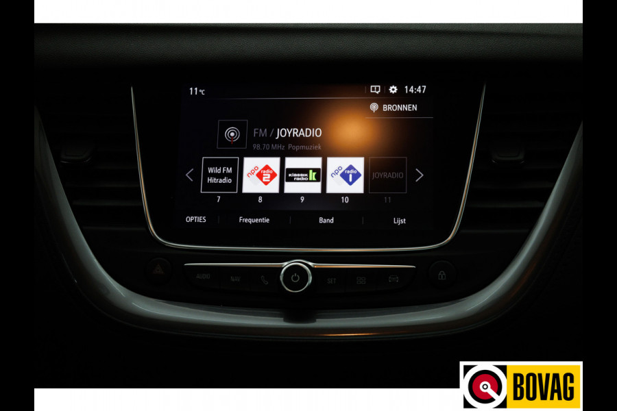 Opel Grandland X 1.2 Turbo 130 PK Business Executive | Leer | Panoramadak,| Stoelverwarming | Apple carplay, Elec klep, Elec. stoelen met geheugen, Stoelverw, Stoelkoeling