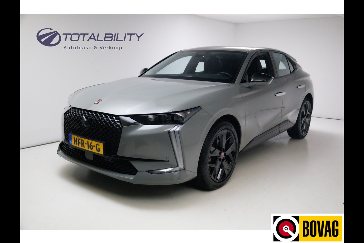 DS DS 4 1.2 Performance Black Line 130 PK | LMV 19" Zwart | Camera | App. connect Leder/Alcantara bekleding