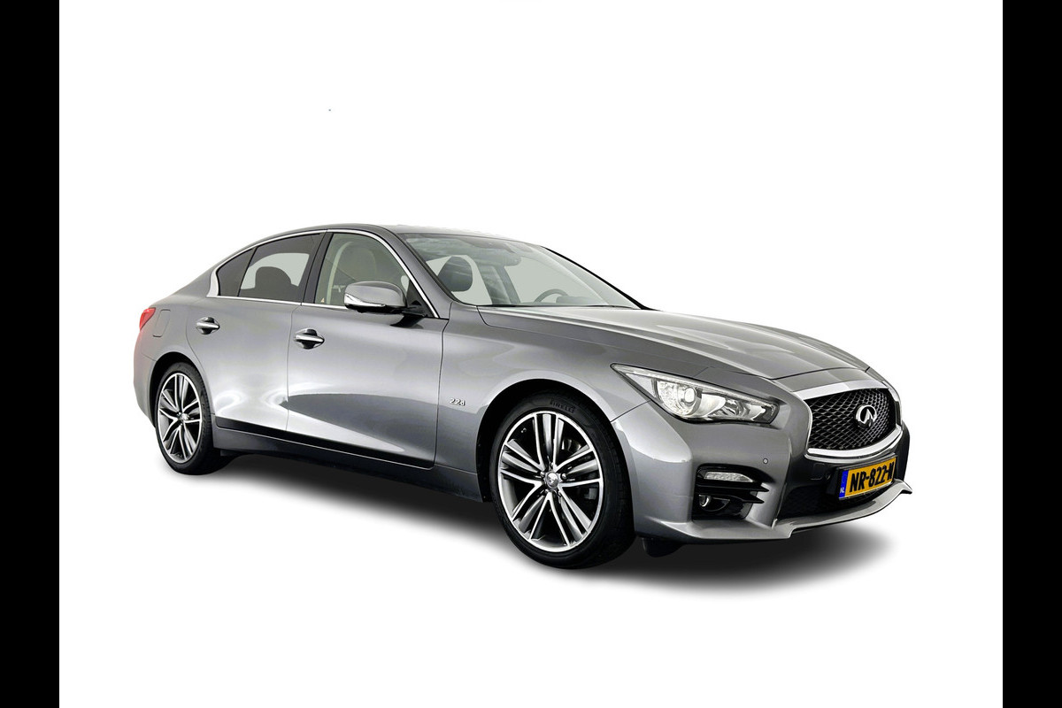 Infiniti Q50 2.2d Performance + Aut. *PANO | FULL-LEATHER | FULL-LED | ADAPT.CRUISE | BLINDSPOT | MEMORY-SEATS | SURROUND-VIEW | NAVI-FULLMAP | KEYLESS | SHIFT-PADDLES | HEATED-SEATS | SPORT-SEATS | TOWBAR | 19''ALU*