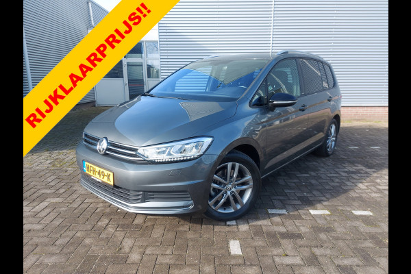 Volkswagen Touran 1.5 TSI United 7PERS,LED,Nav,Trekhaak,elec klep,voorruit-stoel-verwarming, cruisecontrol,achteruitrijcamera,