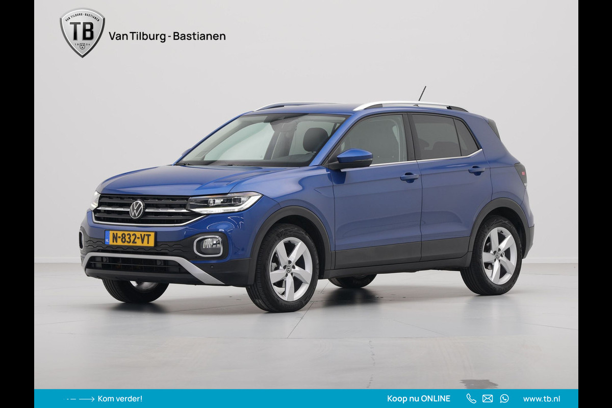 Volkswagen T-Cross 1.0 TSI 110pk DSG Style Navigatie Trekhaak Camera Led