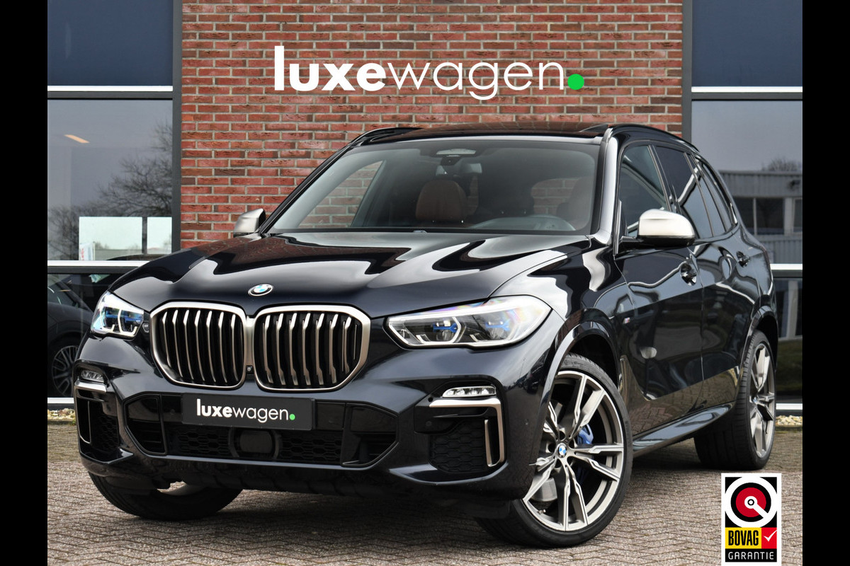 BMW X5 M50d xDrive 400pk Pano Trekh ACC Massage 360 HUD H/K Adp-M-onderstel 4-wielsturing