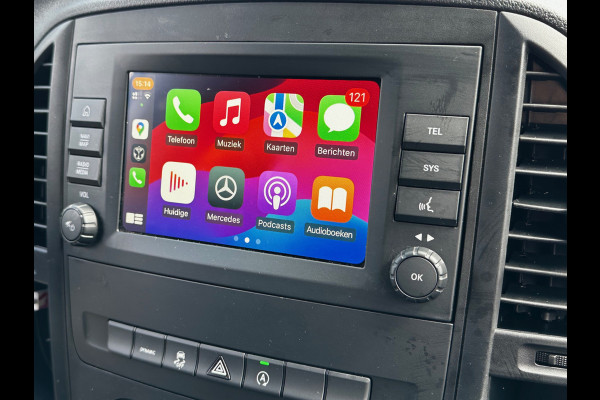 Mercedes-Benz Vito 114 CDI 9 Traps Automaat - L2 Lang DC 5 pers. - A.Deuren - LED - Apple Carplay