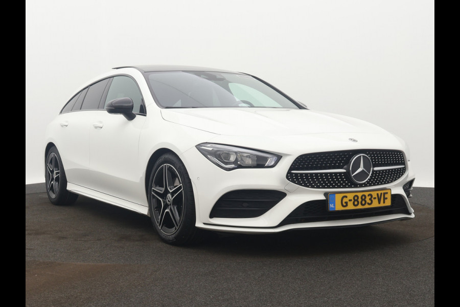 Mercedes-Benz CLA-Klasse Shooting Brake 180 Advantage | AMG-Styling | Achteruitrijcamera | Panoramadak | Lichtmetalen velgen | Trekhaak | Parking support | Navigatie | Inclusief 24 maanden MB Certified garantie voor Europa.