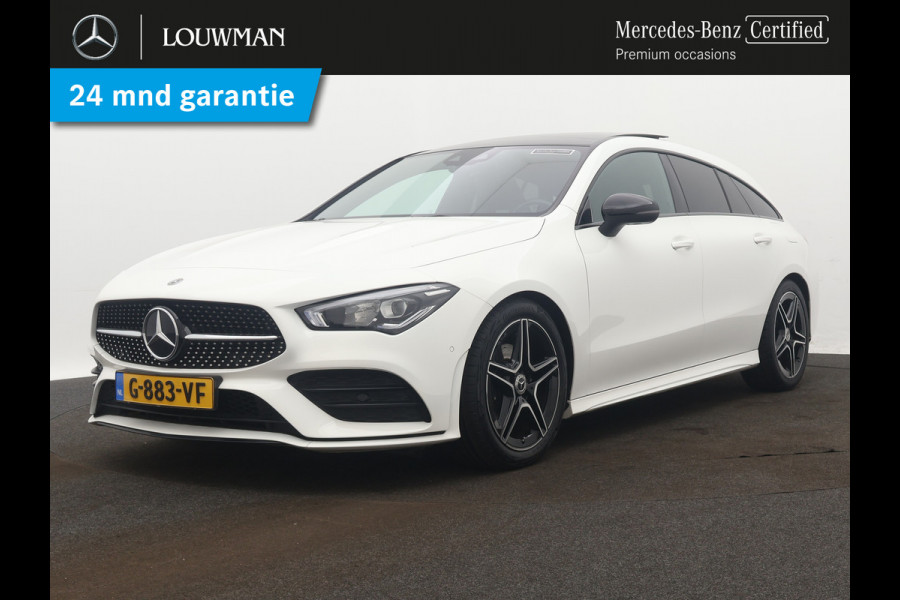 Mercedes-Benz CLA-Klasse Shooting Brake 180 Advantage | AMG-Styling | Achteruitrijcamera | Panoramadak | Lichtmetalen velgen | Trekhaak | Parking support | Navigatie | Inclusief 24 maanden MB Certified garantie voor Europa.