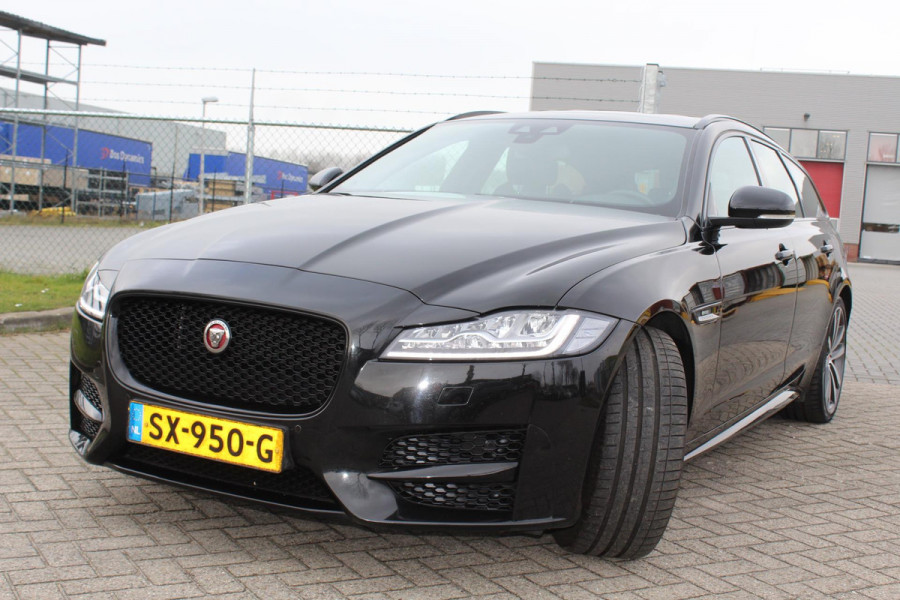 Jaguar XF Sportbrake 2.0d Portfolio automaat 180 PK leder camera pano dealer onderhouden