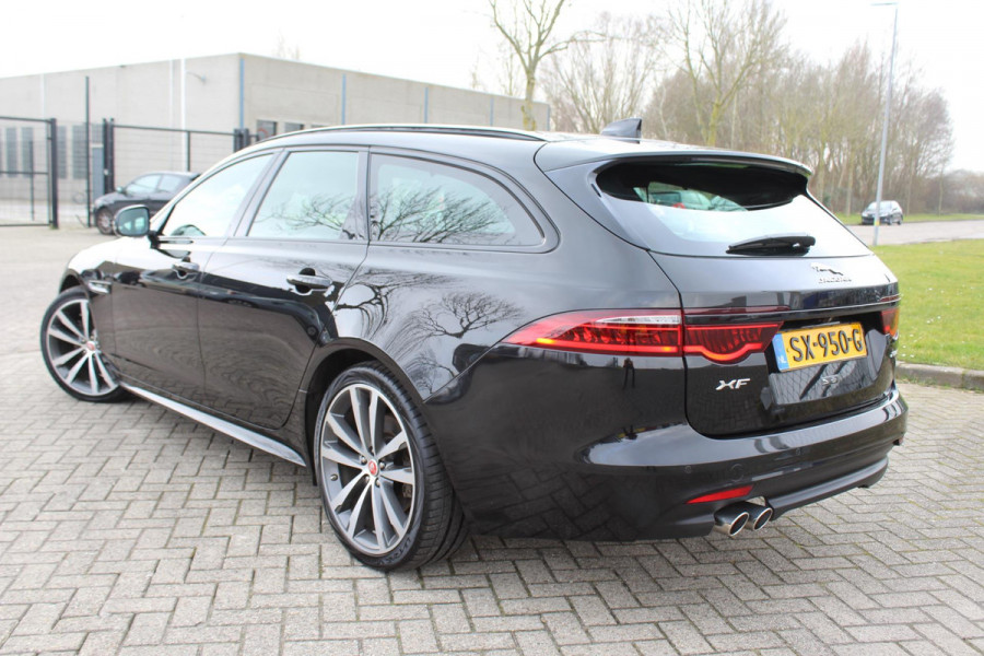 Jaguar XF Sportbrake 2.0d Portfolio automaat 180 PK leder camera pano dealer onderhouden