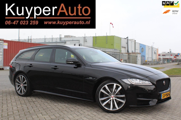 Jaguar XF Sportbrake 2.0d Portfolio automaat 180 PK leder camera pano dealer onderhouden