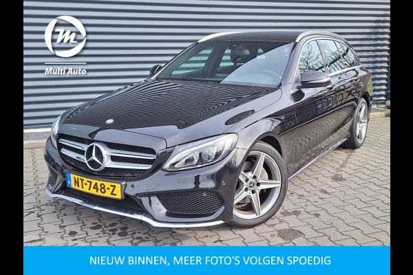 Mercedes-Benz C-Klasse Estate 180 Business Solution AMG | Cruise Control | Navi | Camera | Spraakbediening | Electrische Lederen Stoelen |