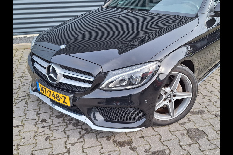 Mercedes-Benz C-Klasse Estate 180 Business Solution AMG | Cruise Control | Navi | Camera | Spraakbediening | Electrische Lederen Stoelen |