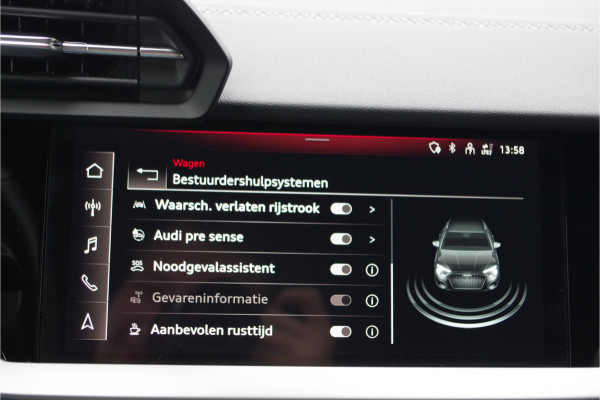 Audi A3 Sportback 40 TFSI e 204 PK S-Line Advanced Ed. PHEV, RS-Sportstoelen, HD-Matrix, Camera, Adap. Cruise Control