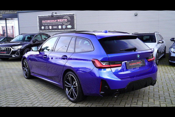 BMW 3 Serie Touring 330e High Executive | M-pakket | Facelift 2022 | Widescreen | Panorama | Adaptieve cruise | Portimao Blau |