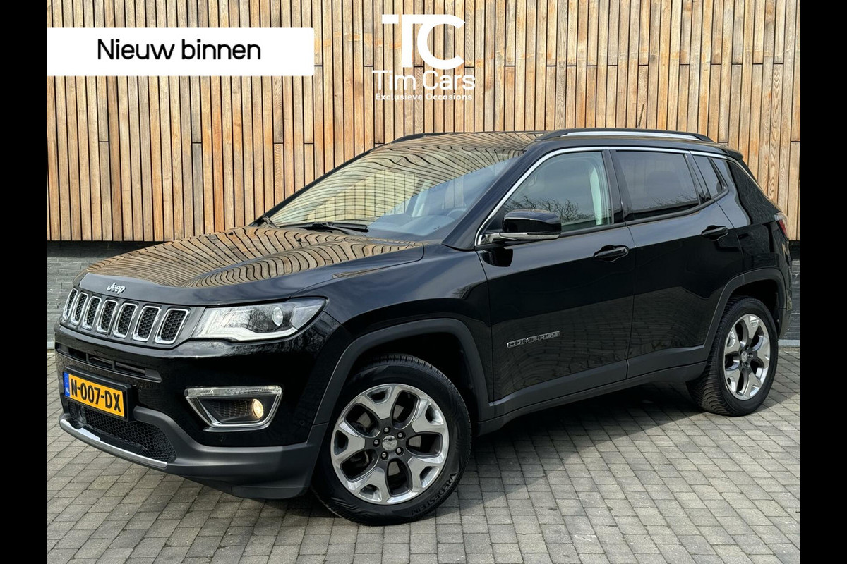 Jeep Compass 1.4 MultiAir Limited 4x4 Automaat | Half/leer | Stoelverwarming | Stuurverwarming | Navigatiesysteem | Apple CarPlay | LED verli