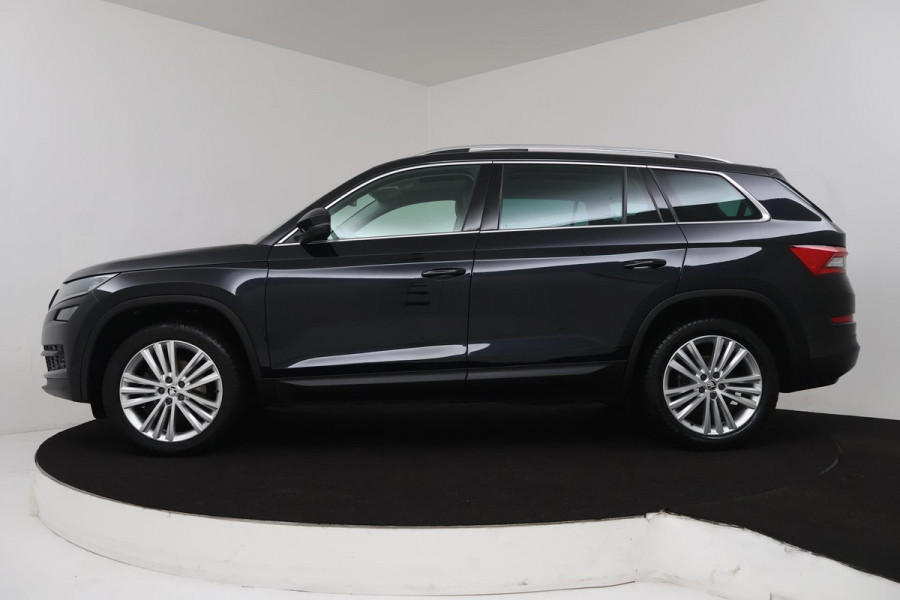 Škoda Kodiaq 1.5 TSI Business Edition 7p (PANORAMADAK, TREKHAAK, ACHTERUITRIJCAMERA, STOELVERWARMING, NAVIGATIE, GOED ONDERHOUDEN)