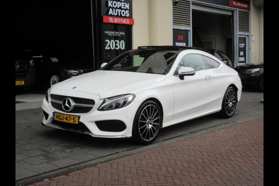 Mercedes-Benz C-Klasse Coupé 180 AMG Leer Head-Up Pano Trekhaak