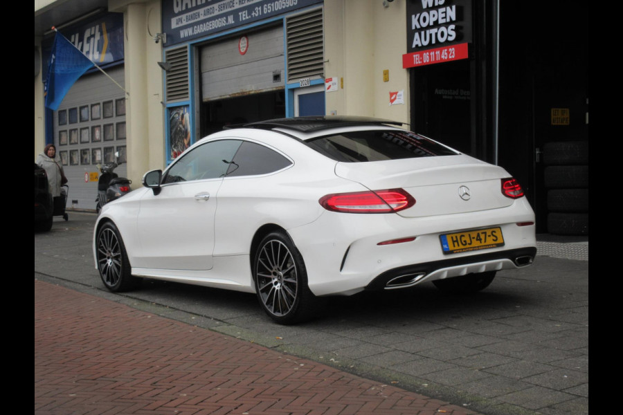 Mercedes-Benz C-Klasse Coupé 180 AMG Leer Head-Up Pano Trekhaak