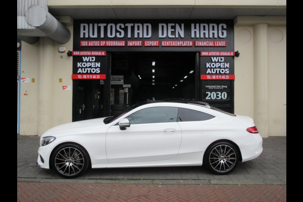 Mercedes-Benz C-Klasse Coupé 180 AMG Leer Head-Up Pano Trekhaak