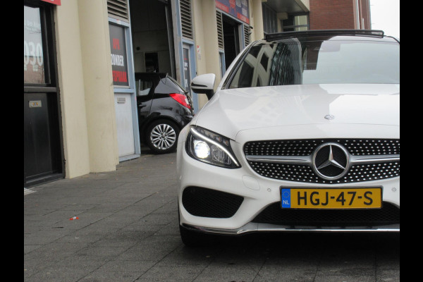 Mercedes-Benz C-Klasse Coupé 180 AMG Leer Head-Up Pano Trekhaak