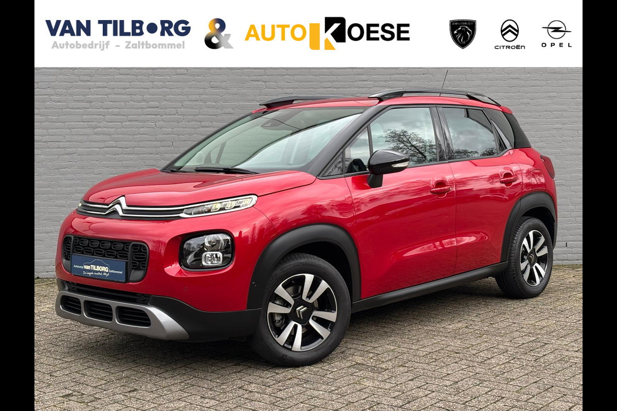 Citroën C3 Aircross 1.2 PureTech Shine | Automaat | Nav | Dodehoek | A. camera | Keyless entry | Park Assist | Lage km.