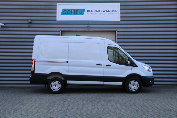 Ford Transit 350 2.0 TDCI L2H2 Trend 130pk - Facelift - 2x Schuifdeur - Adaptive Cruise - Navigatie - Blind Spot - 360 Camera - Stoel - Stuur