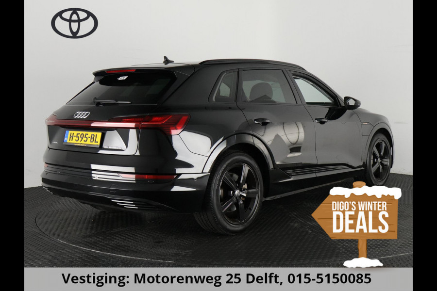 Audi e-tron 50 QUATTRO LAUNCHE 313PK ACCUTEST 91% WLTP 292KM Audi e-TRON 50 QUATTRO LAUNCHE PLUS 313PK ACCU 91% !! BIJNA 2020. 1e EIG. 73.000 KM. PANORAMADAK.BLACKLINE. TOT 2 JAAR GARANTIE*