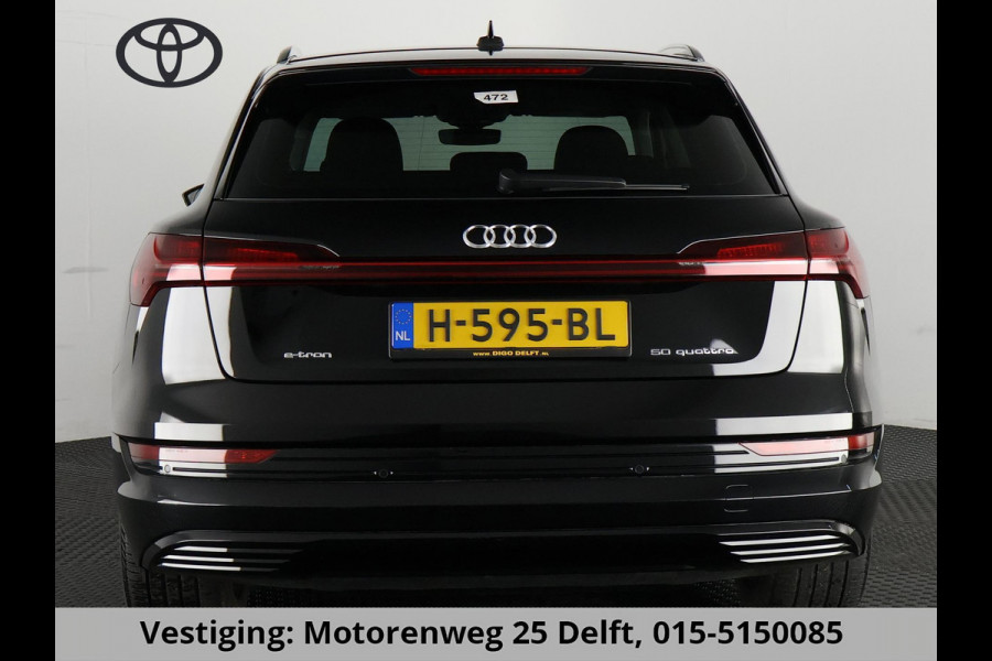 Audi e-tron 50 QUATTRO LAUNCHE 313PK ACCUTEST 91% WLTP 292KM Audi e-TRON 50 QUATTRO LAUNCHE PLUS 313PK ACCU 91% !! BIJNA 2020. 1e EIG. 73.000 KM. PANORAMADAK.BLACKLINE. TOT 2 JAAR GARANTIE*