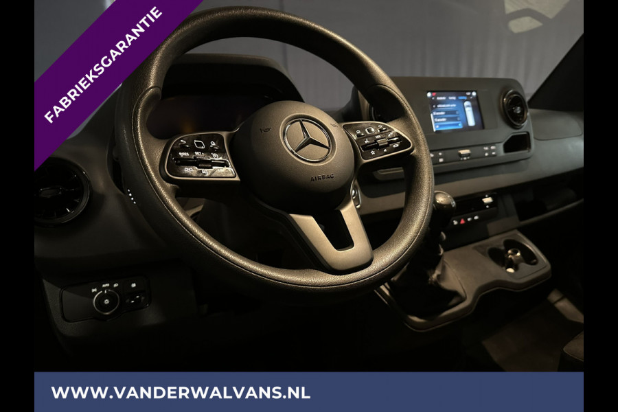 Mercedes-Benz Sprinter 317 CDI 170pk L3H2 Fabrieksgarantie Euro6 Airco | Camera | Apple Carplay | Cruisecontrol | Android Auto Stoelverwarming, Parkeersensoren, Bijrijdersbank