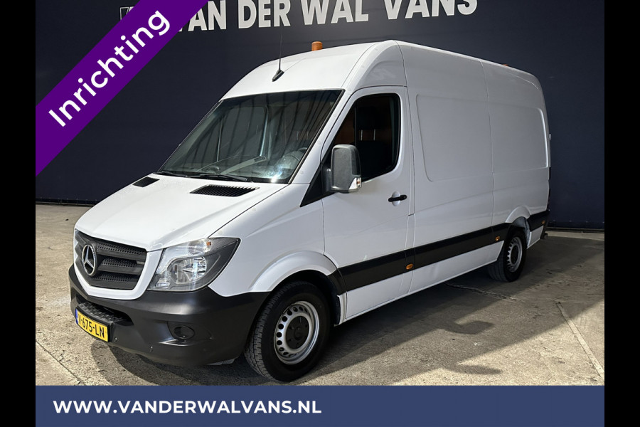 Mercedes-Benz Sprinter 316 CDI 164pk L2H2 inrichting Euro6 Airco | 2800kg Trekhaak | Cruisecontrol Chauffeursstoel, Parkeersensoren