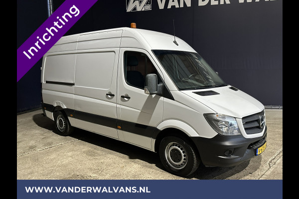 Mercedes-Benz Sprinter 316 CDI 164pk L2H2 inrichting Euro6 Airco | 2800kg Trekhaak | Cruisecontrol Chauffeursstoel, Parkeersensoren