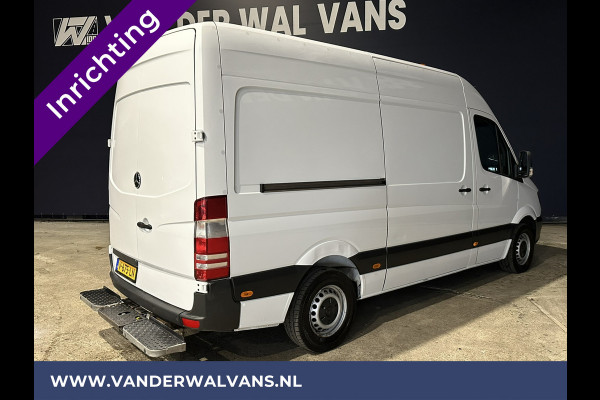 Mercedes-Benz Sprinter 316 CDI 164pk L2H2 inrichting Euro6 Airco | 2800kg Trekhaak | Cruisecontrol Chauffeursstoel, Parkeersensoren