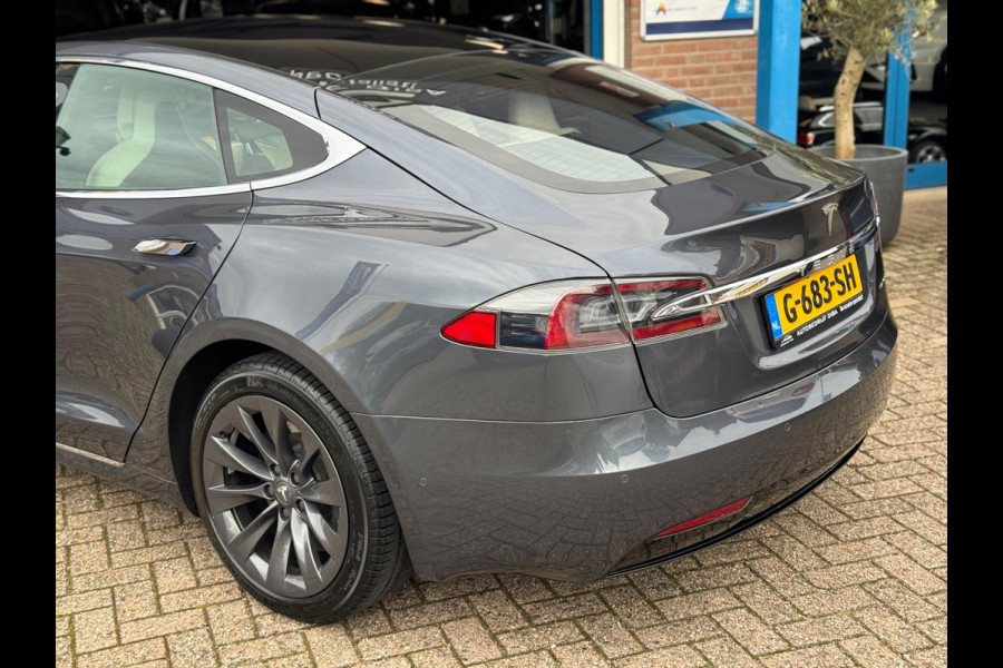 Tesla Model S Long Range 2019 GRIJS `NAVI NAP BTW 1e Eig!