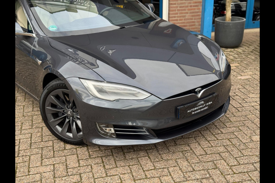 Tesla Model S Long Range 2019 GRIJS `NAVI NAP BTW 1e Eig!