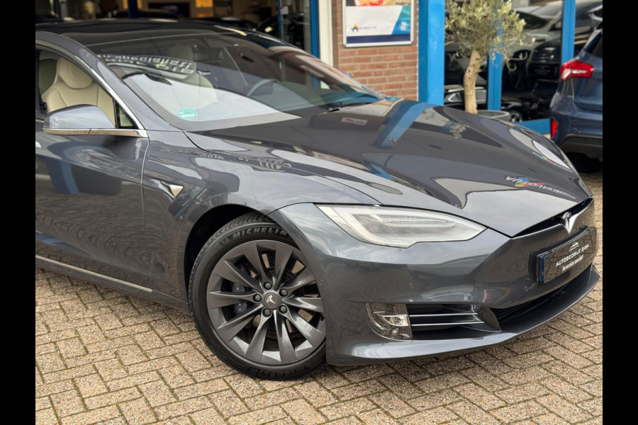 Tesla Model S Long Range 2019 GRIJS `NAVI NAP BTW 1e Eig!