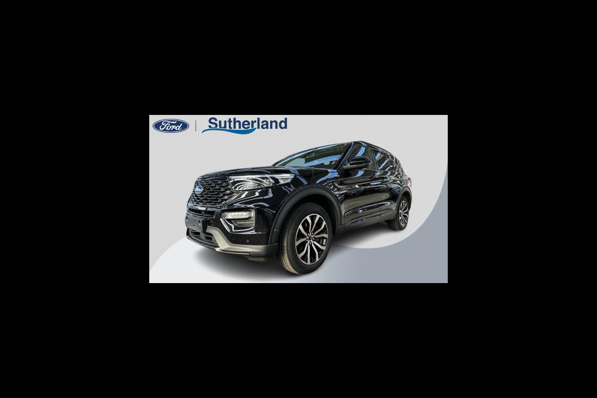 Ford Explorer 3.0 V6 EcoBoost PHEV ST-Line 457pk | Full Led | 2.500kg Trekgewicht | Panoramadak | Adaptieve Cruise | BLIS | Verlengde fabrieksgarantie tot 12-2026